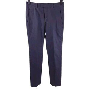 Jil Sander by RAF Simons Tailor Made Trousers 44 US M Navy Cotton Stretch Pant